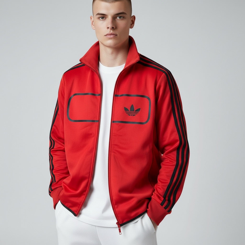 adidas トラックジャケット レッド – RE-USE TOKYO