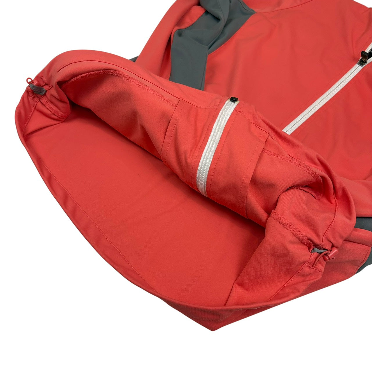 THE NORTH FACE ソフトシェルジャケットサーモンピンク レディース XL(LL)