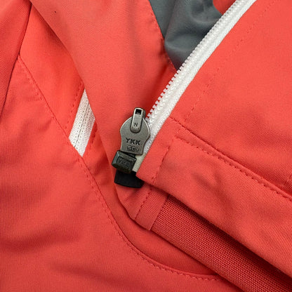 THE NORTH FACE ソフトシェルジャケットサーモンピンク レディース XL(LL)