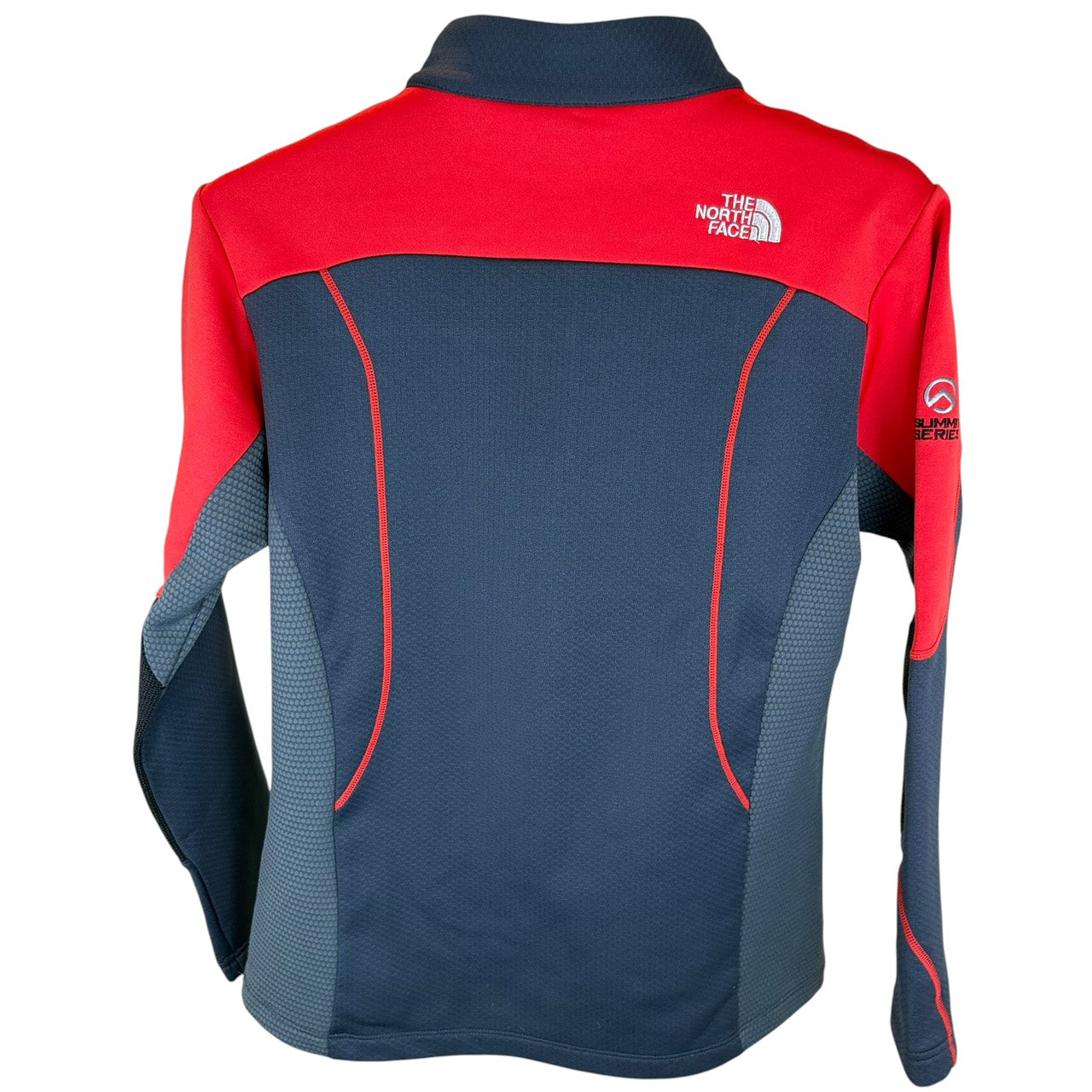 THE NORTH FACE サミットシリーズ ハーフジップミッドレイヤー  レッドx黒 M