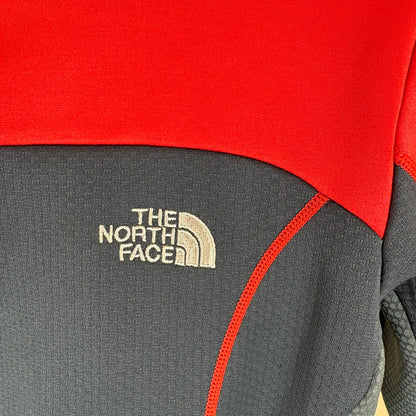 THE NORTH FACE サミットシリーズ ハーフジップミッドレイヤー  レッドx黒 M