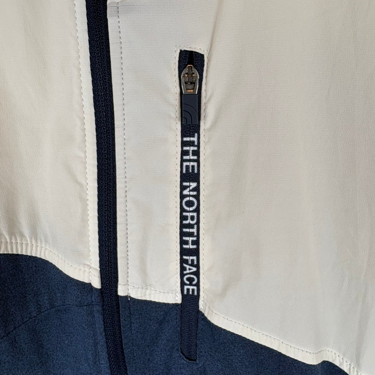 THE NORTH FACE Lightweight Nylon Jacket White x Navy L