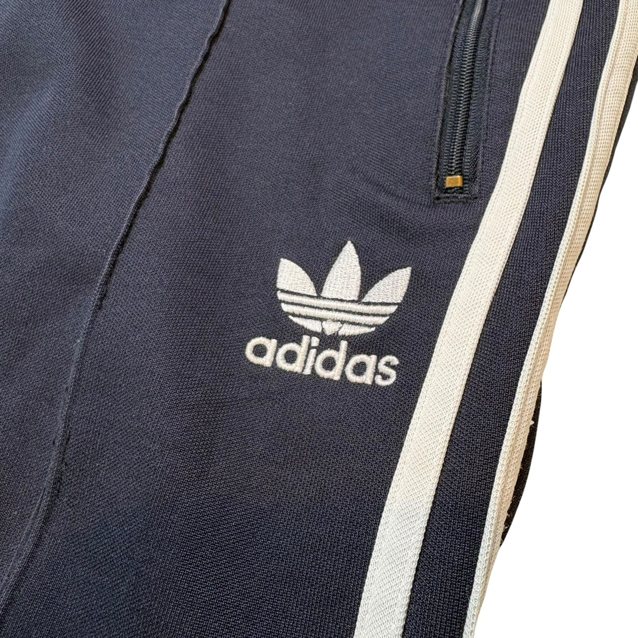 adidas Europe Track Pants Jersey Navy Black L