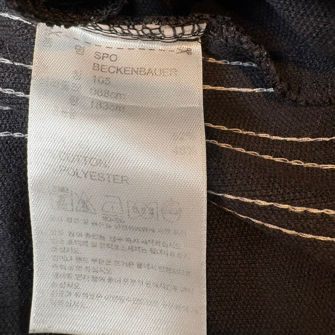 adidas Beckenbauer Track Pants Jersey Black XL