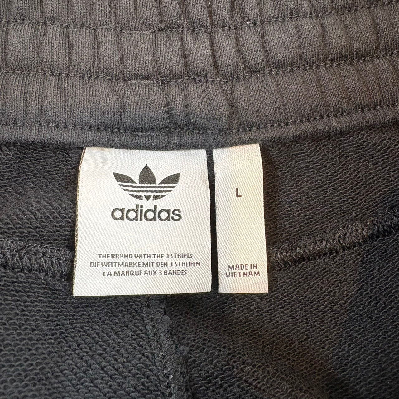 adidas 阿迪达斯 运动慢跑裤 黑色 L码