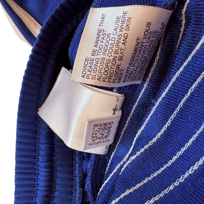 adidas Track Pants Jersey Blue X Black Logo US M