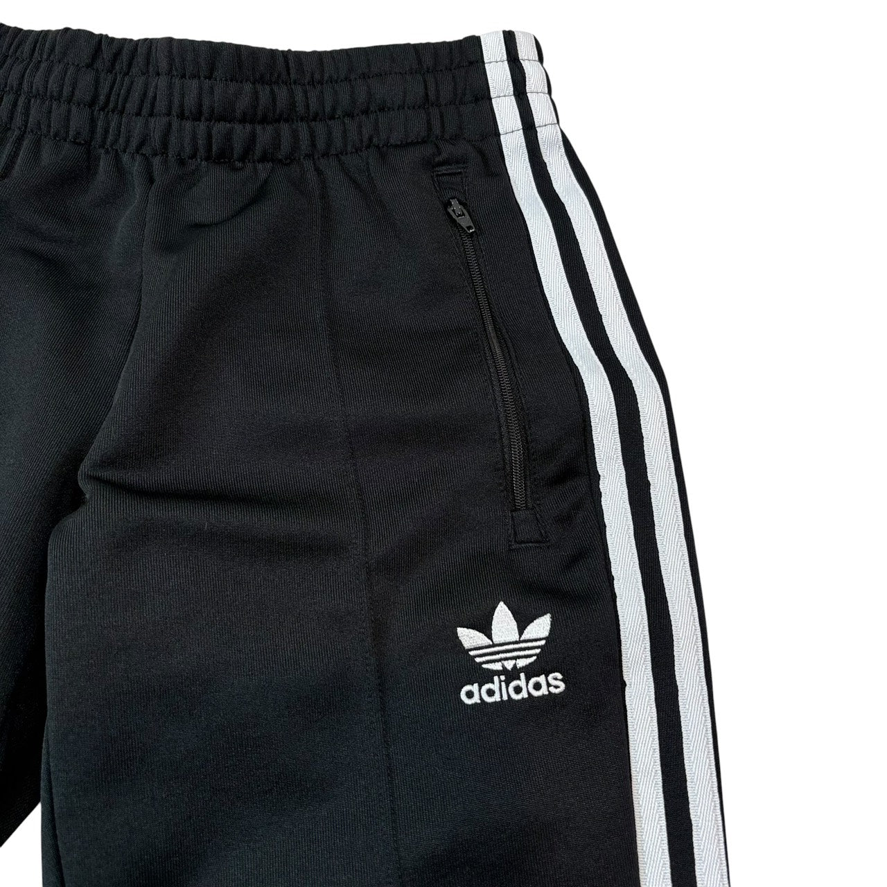 [Excellent Condition] adidas Track Pants Jersey Trefoil Logo Embroidery Black XS