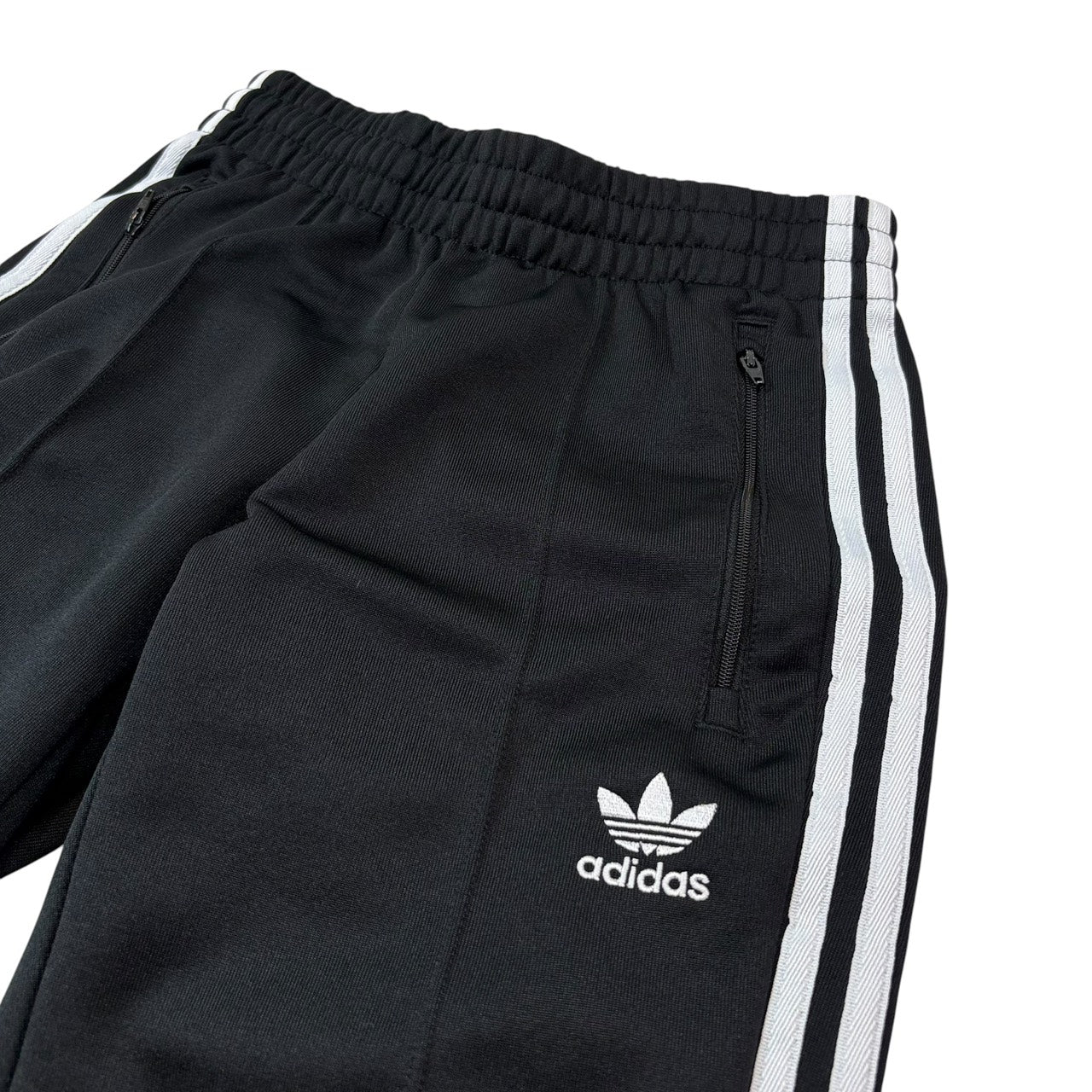 [Excellent Condition] adidas Track Pants Jersey Trefoil Logo Embroidery Black XS