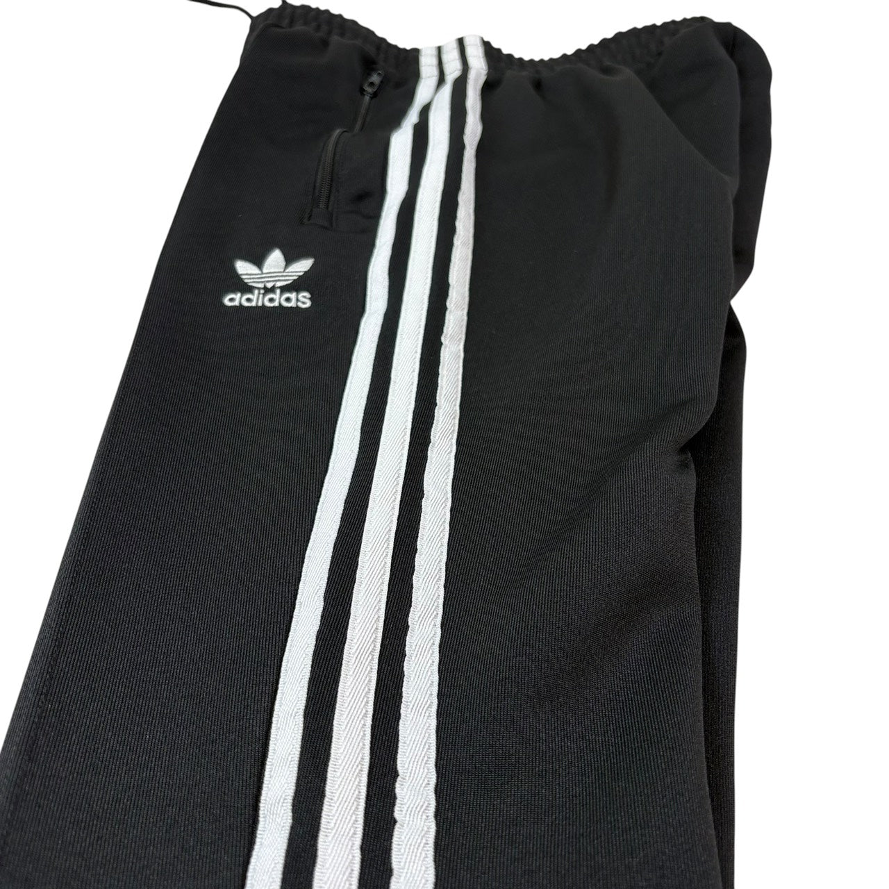 [Excellent Condition] adidas Track Pants Jersey Trefoil Logo Embroidery Black XS