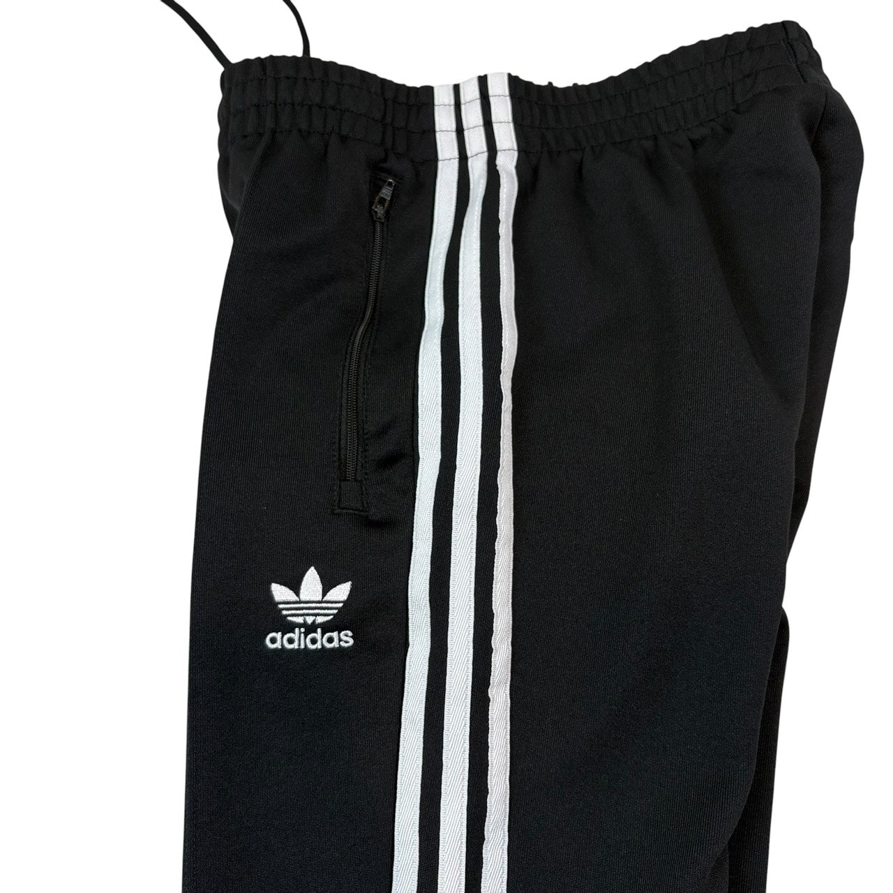 [Excellent Condition] adidas Track Pants Jersey Trefoil Logo Embroidery Black XS