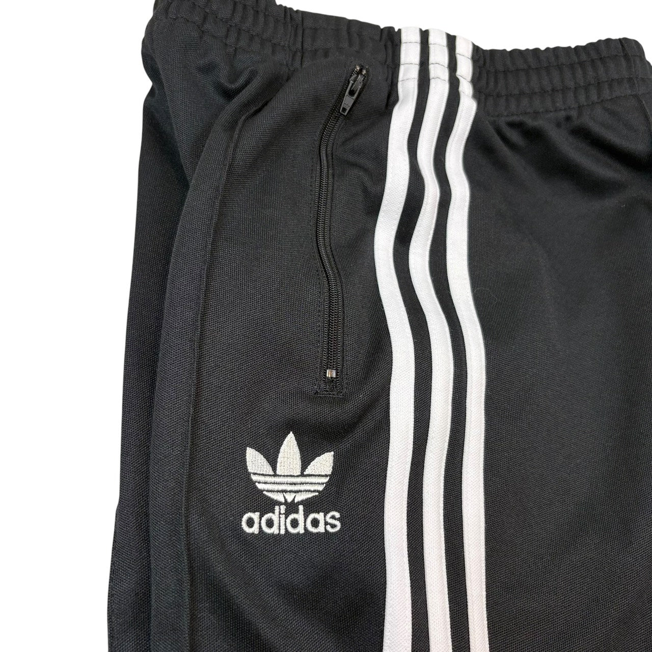 美品 阿迪达斯 欧洲系列 运动裤 束脚裤 黑色 XS