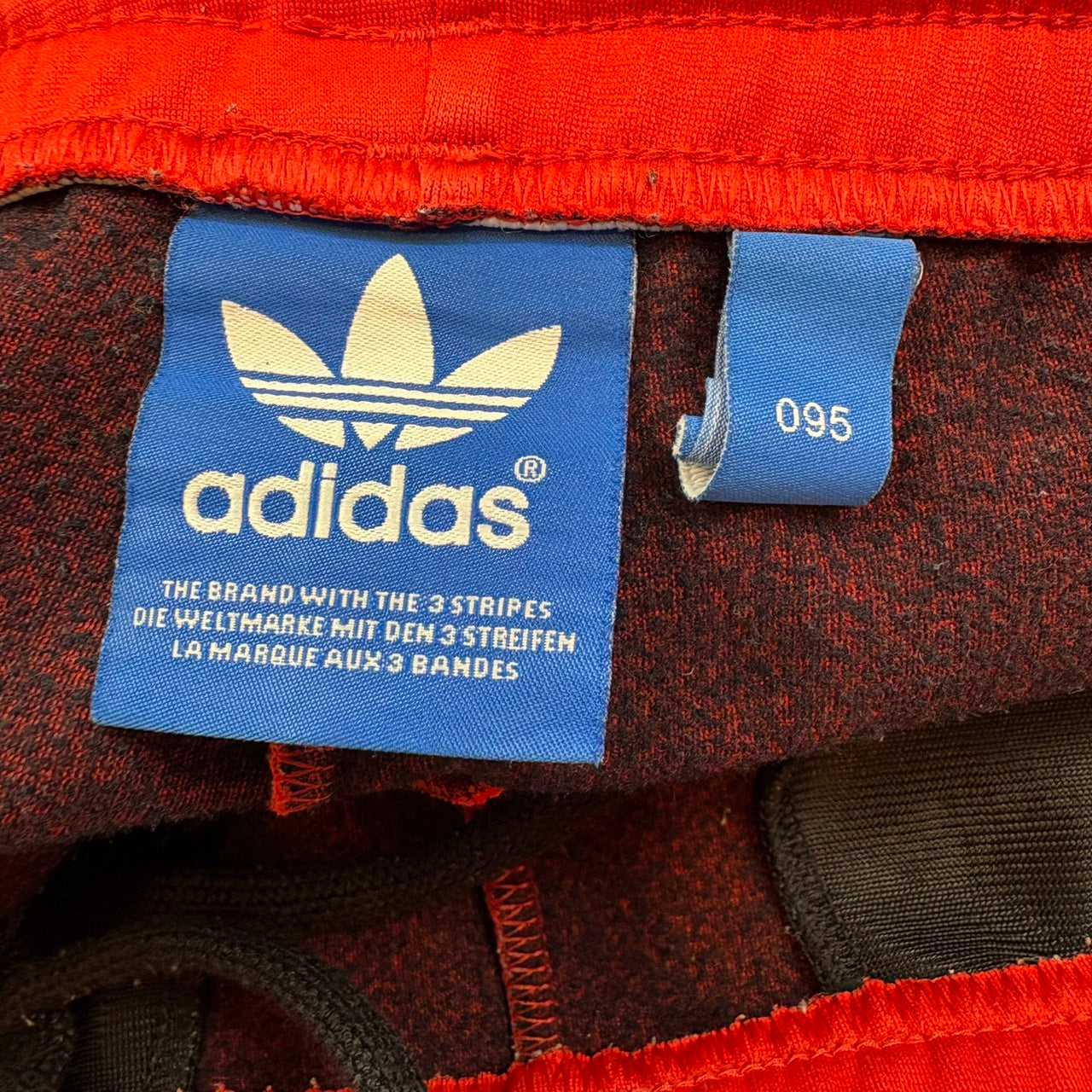 adidas Streetdiver Track Pants Jersey Red M