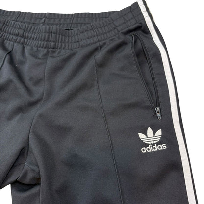 adidas 유럽 모델 트랙팬츠 저지 트레포일 로고 자수 블랙 2XL(3L)