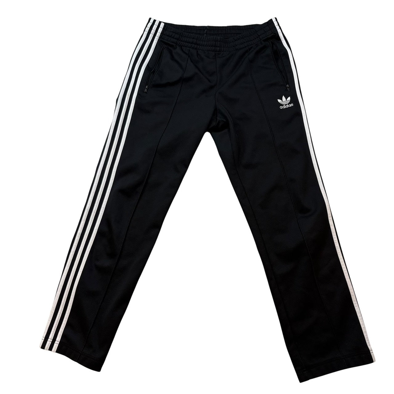 adidas 유럽 모델 트랙팬츠 저지 트레포일 로고 자수 블랙 2XL(3L)