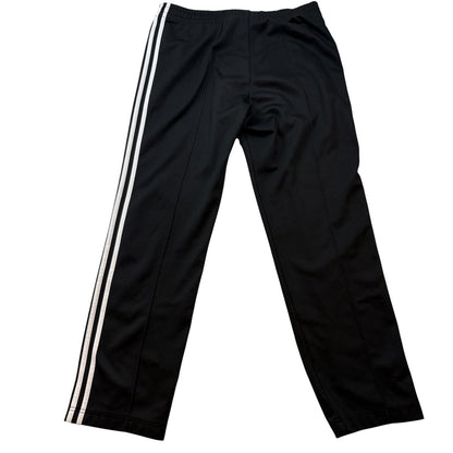 adidas 유럽 모델 트랙팬츠 저지 트레포일 로고 자수 블랙 2XL(3L)