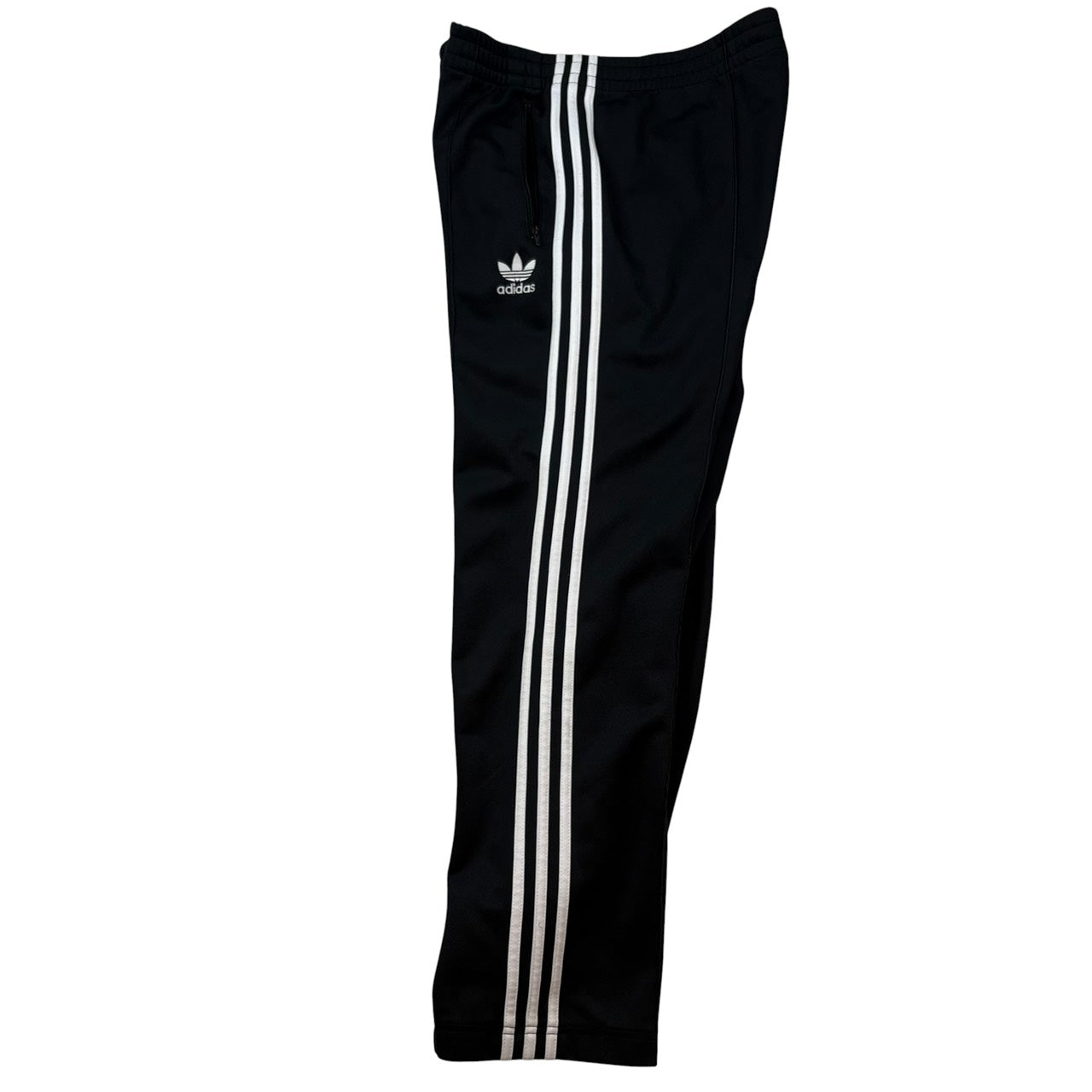adidas 유럽 모델 트랙팬츠 저지 트레포일 로고 자수 블랙 2XL(3L)