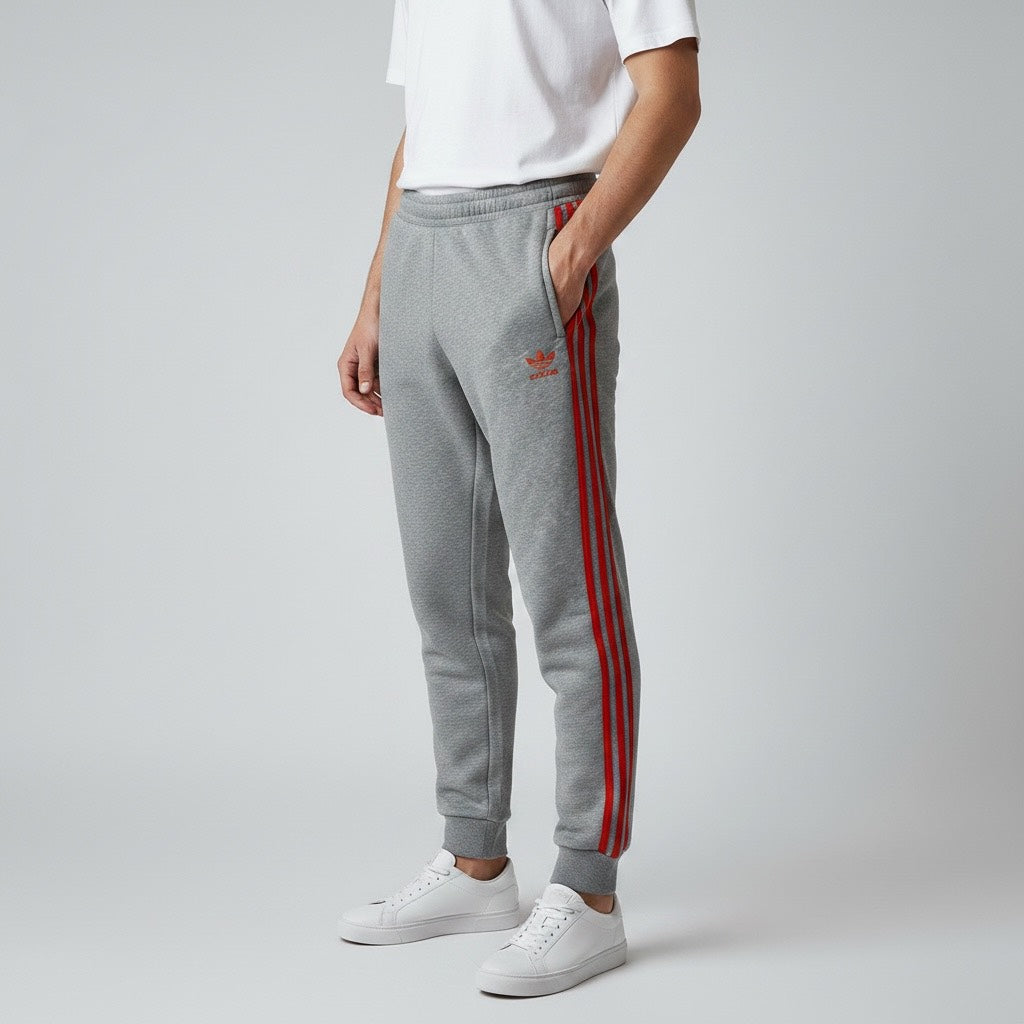 adidas 运动慢跑裤 灰色 女士XXL/男士M-L尺码
