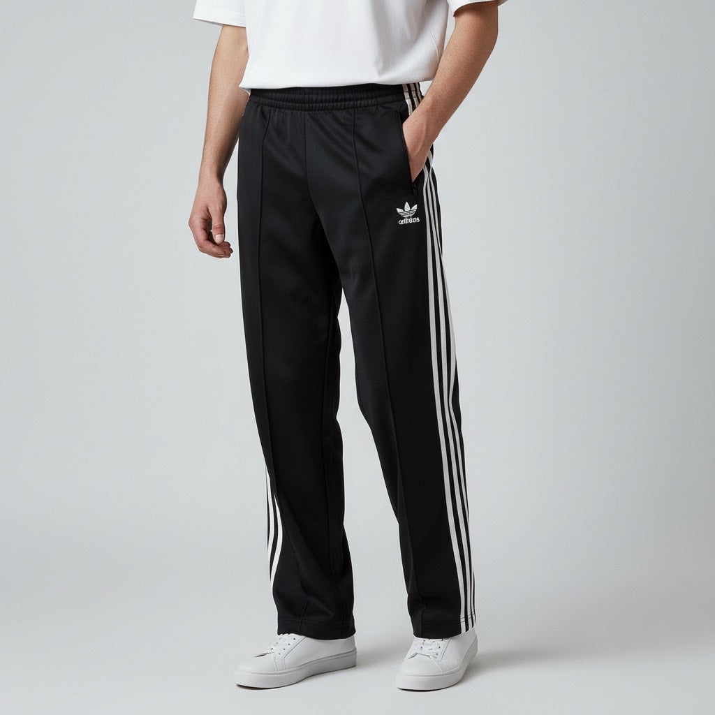 adidas トラックパンツ ジャージ ブラック XS