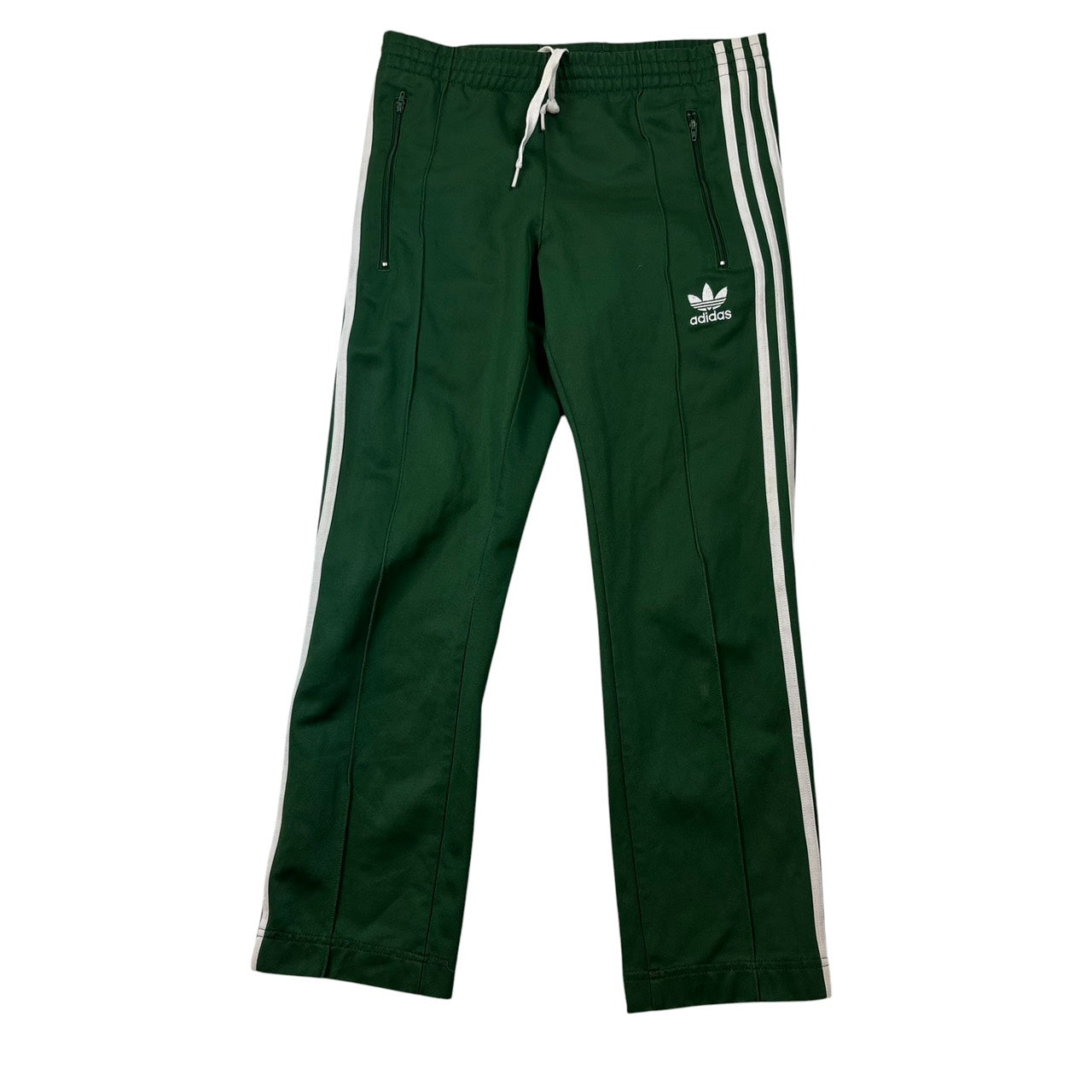 adidas 유럽 모델 트랙팬츠 저지 그린 XS