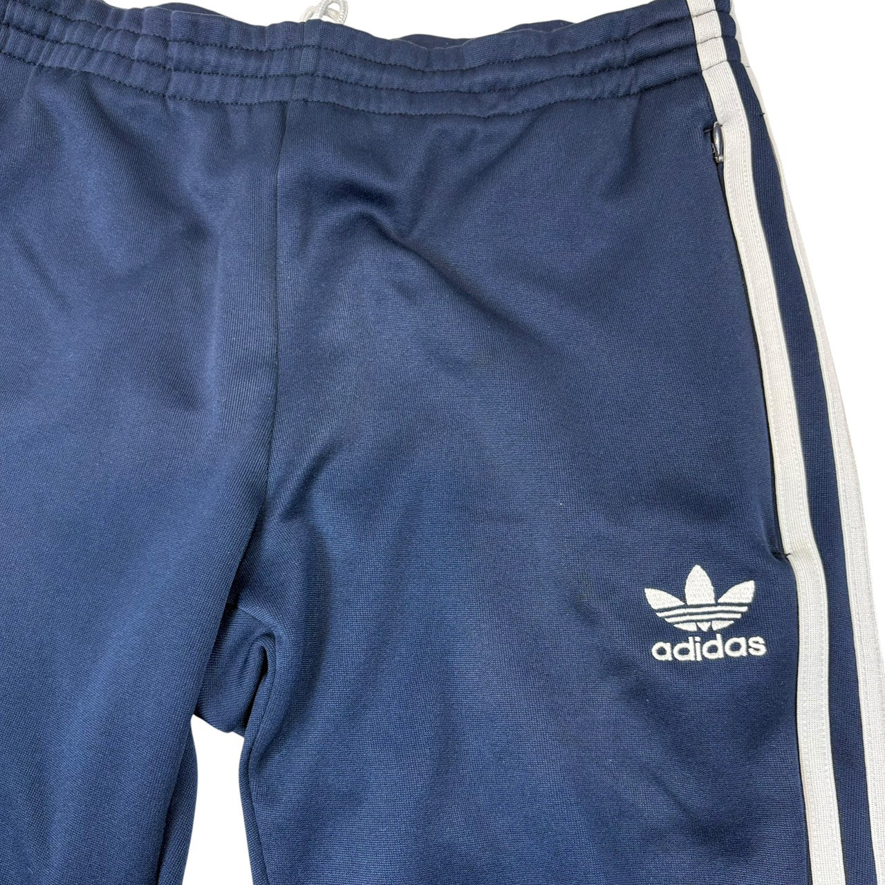 Adidas Open Hem Track Pants Navy L