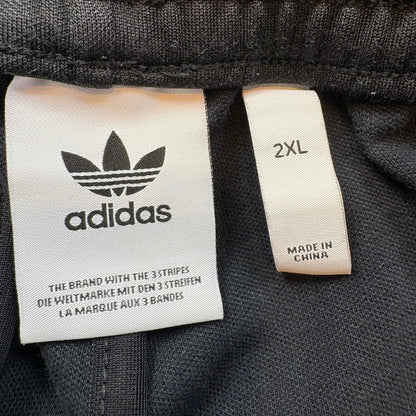 adidas ベッケンバウアー トラックパンツ ジャージ 黒 ブラック XXL
