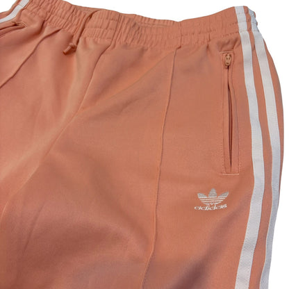 adidas スーパースターシリーズ トラックパンツ ジャージ サーモンピンク S