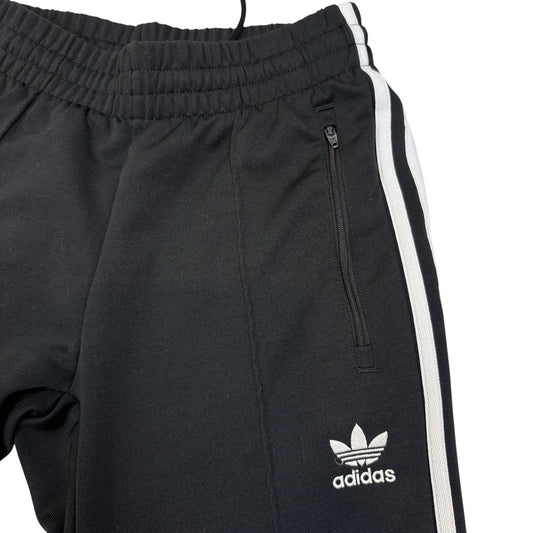 Adidas Track Pants Jersey Black Trefoil Logo S