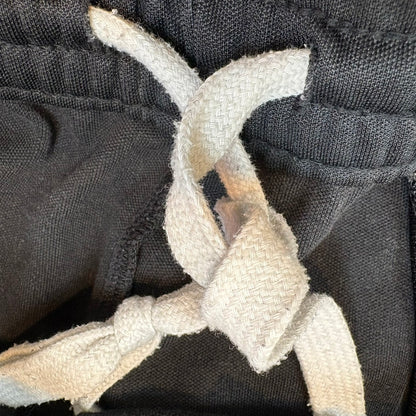 adidas トレフォイルロゴ刺繍 トラックパンツ ジャージ ブラック S