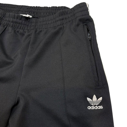 adidas スーパースターモデル トラックパンツ 黒 ブラック ジャージ S