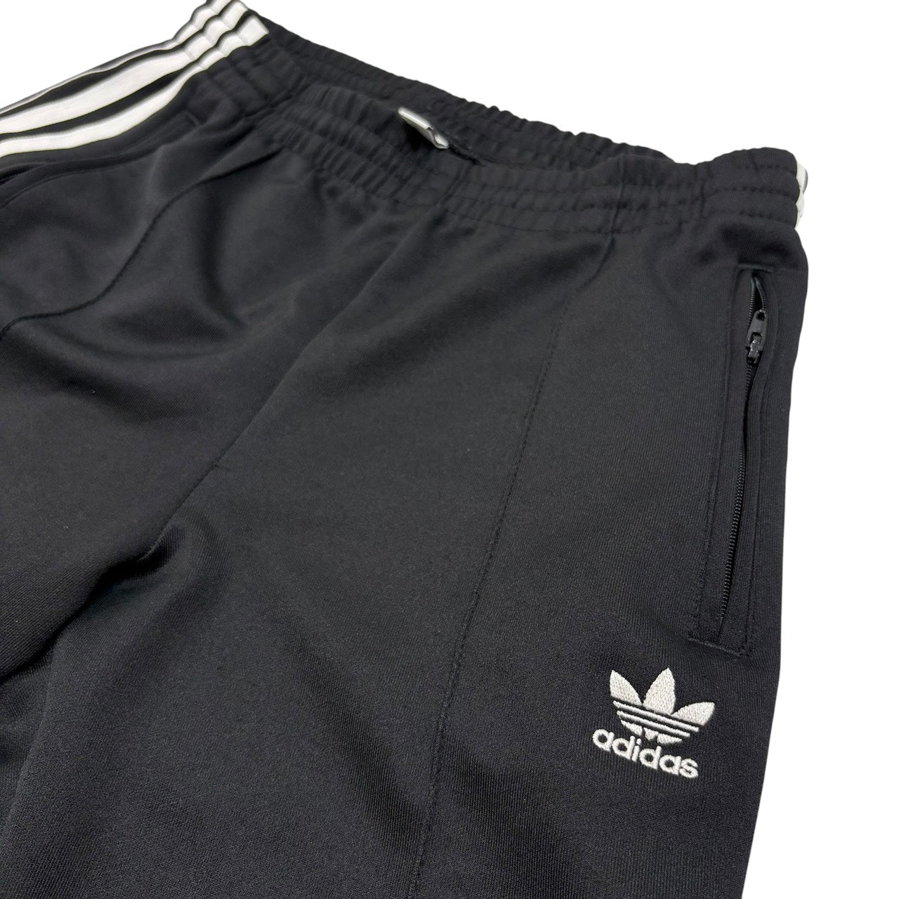 adidas スーパースターモデル トラックパンツ 黒 ブラック ジャージ S