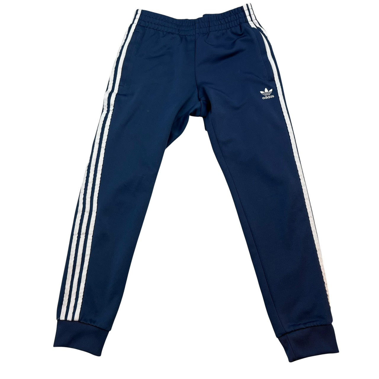 adidas アディダス ジャー スーパースターシリーズ トラックパンツ ネイビーM