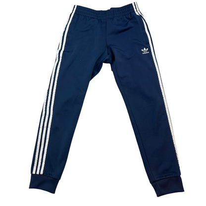 adidas アディダス ジャー スーパースターシリーズ トラックパンツ ネイビーM
