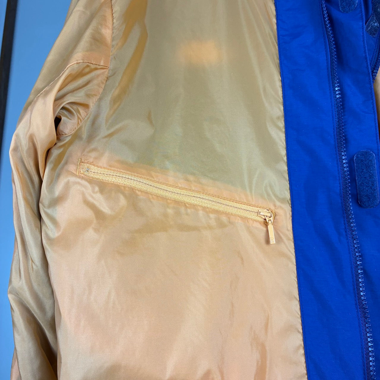 THE NORTH FACE ノースフェイス マウンテンパーカー ブルー  XL