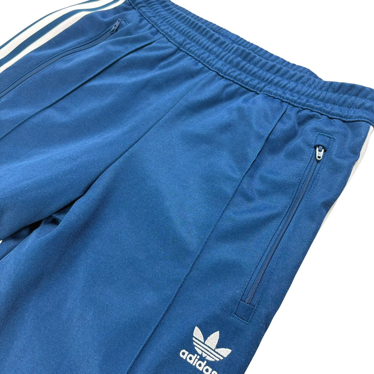 adidas アディダス ジャージ ベッケンバウアーシリーズ トラックパンツ ネイビーブルー M