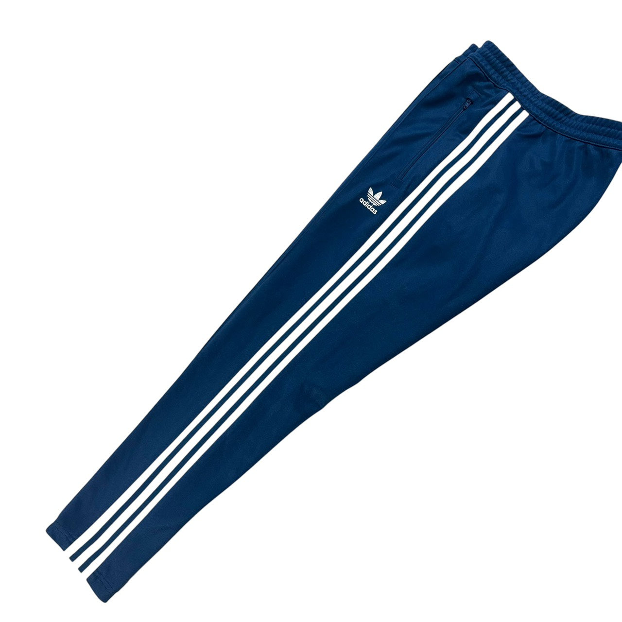adidas アディダス ジャージ ベッケンバウアーシリーズ トラックパンツ ネイビーブルー M