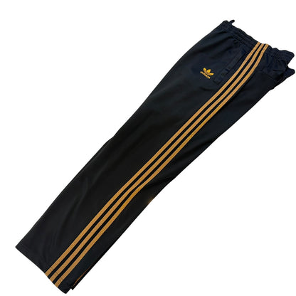 adidas アディダス ジャージ クラシックシリーズ トラックパンツ ブラック x ゴールド L