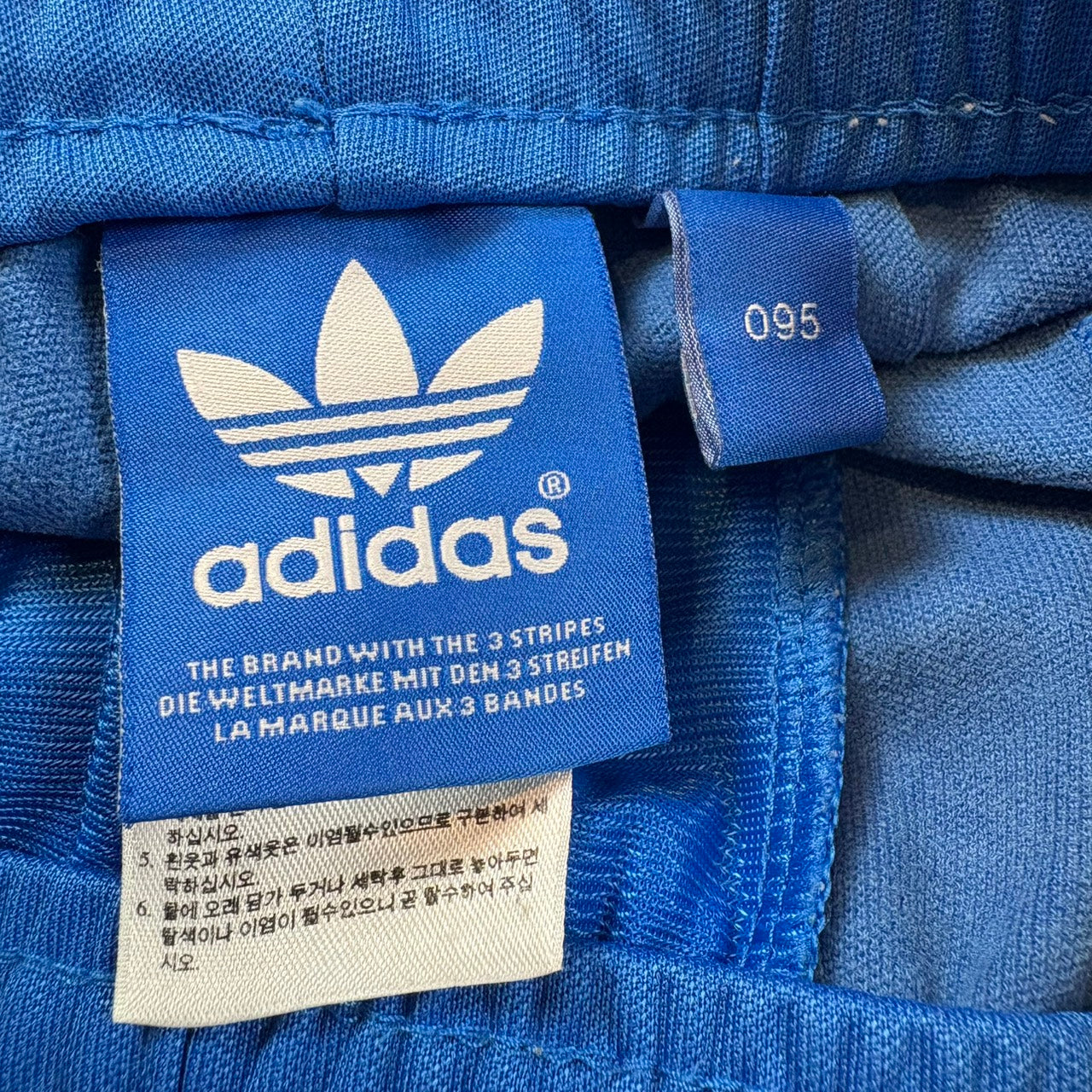 adidas アディダス ジャージ ヨーロッパシリーズ トラックパンツ ブルー M