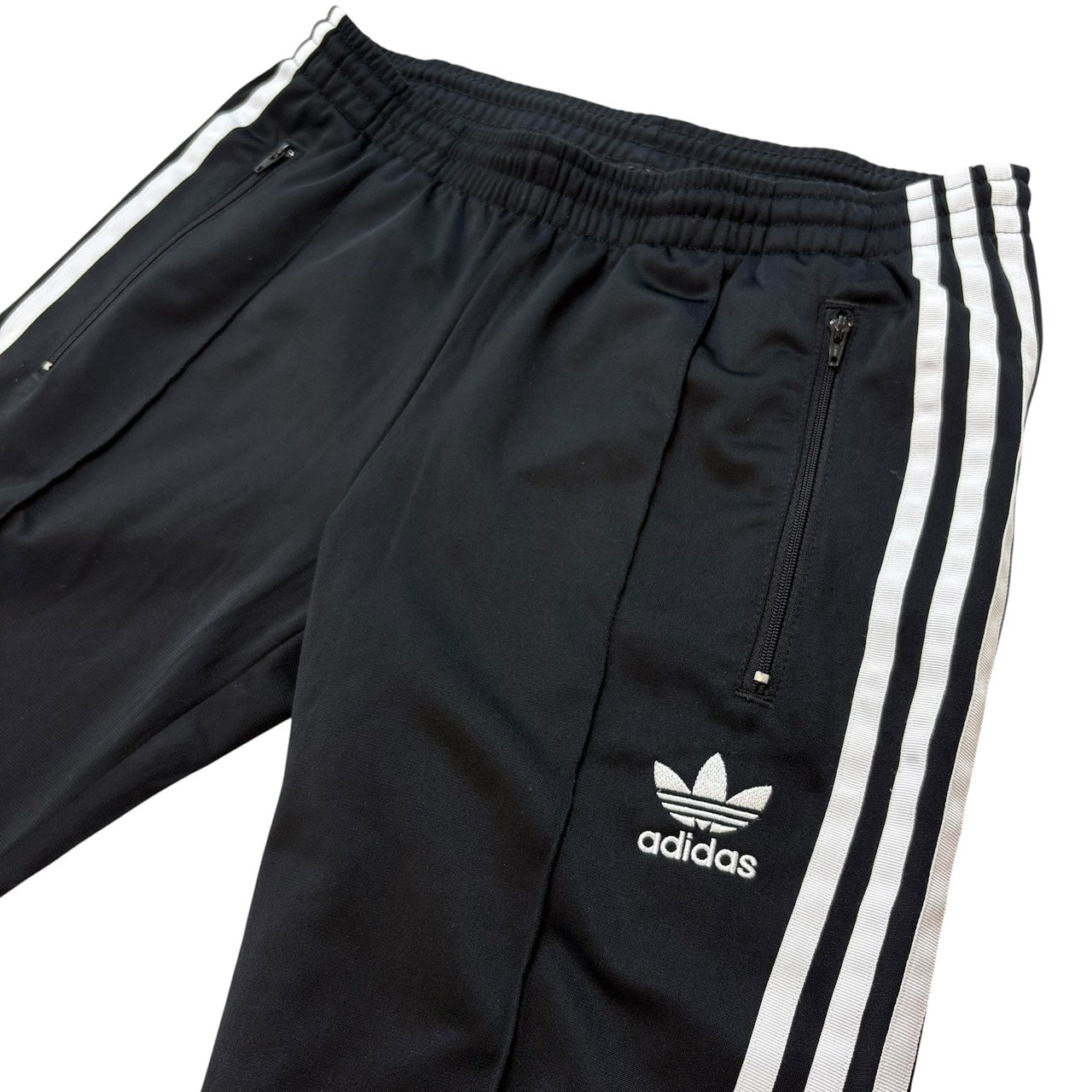 adidas アディダス ジャージ スーパースターシリーズ トラックパンツ 黒 ブラック S