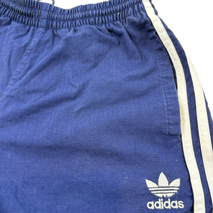adidas アディダス カーゴパンツ トレフォイルロゴ ブルー 青 S