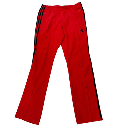 adidas アディダス ジャージ ヨーロッパシリーズ トラックパンツ レッド x ブラック XL