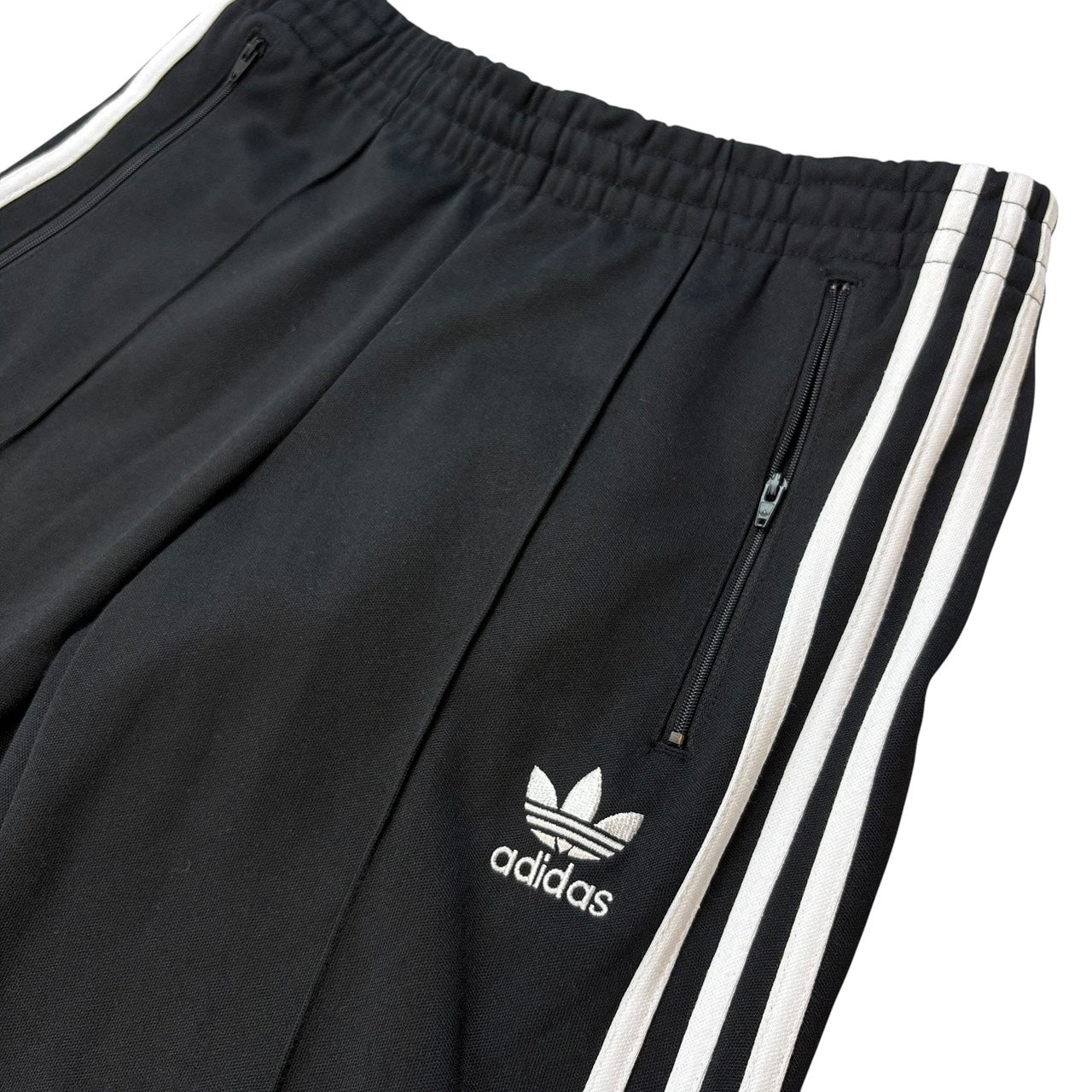 adidas アディダス ジャージ ヨーロッパシリーズ トラックパンツ 黒 ブラック M