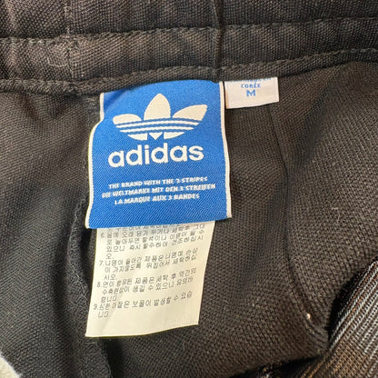 adidas アディダス ジャージ ヨーロッパシリーズ トラックパンツ 黒 ブラック M