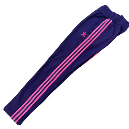 adidas アディダス ジャージ ヨーロッパシリーズ レディース パープル（ピンクスリーライン）S-M相当