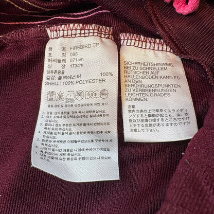 adidas アディダス ジャージ ファイヤーバードシリーズ レディース ボルドー L