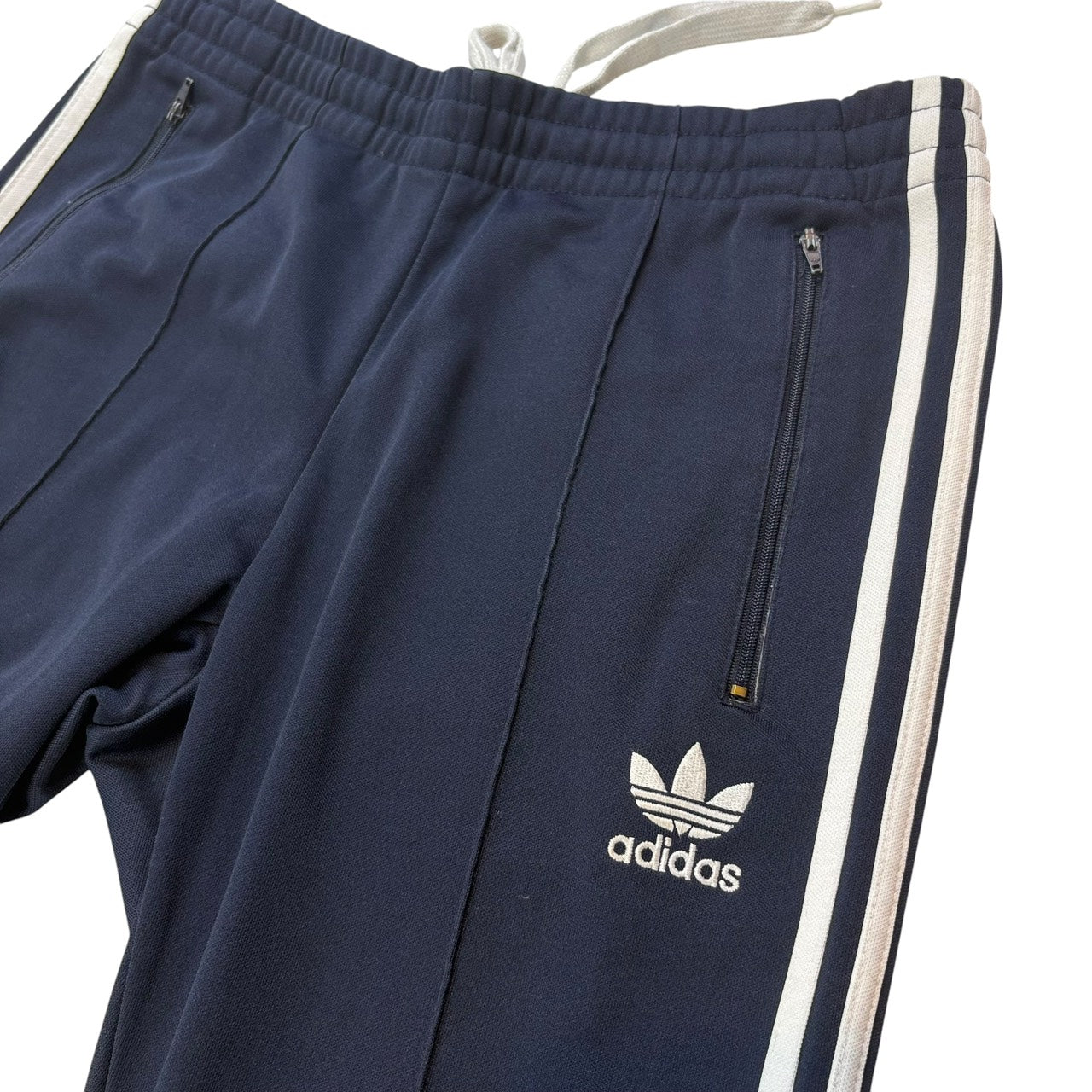 adidas アディダス ジャージ ヨーロッパシリーズ トラックパンツ  ブラックネイビー L