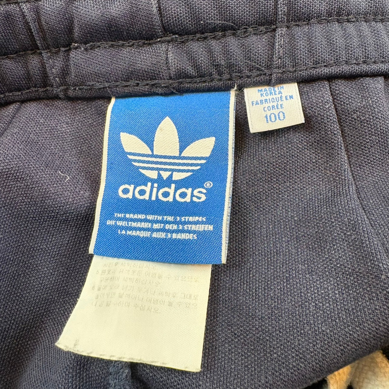adidas アディダス ジャージ ヨーロッパシリーズ トラックパンツ  ブラックネイビー L