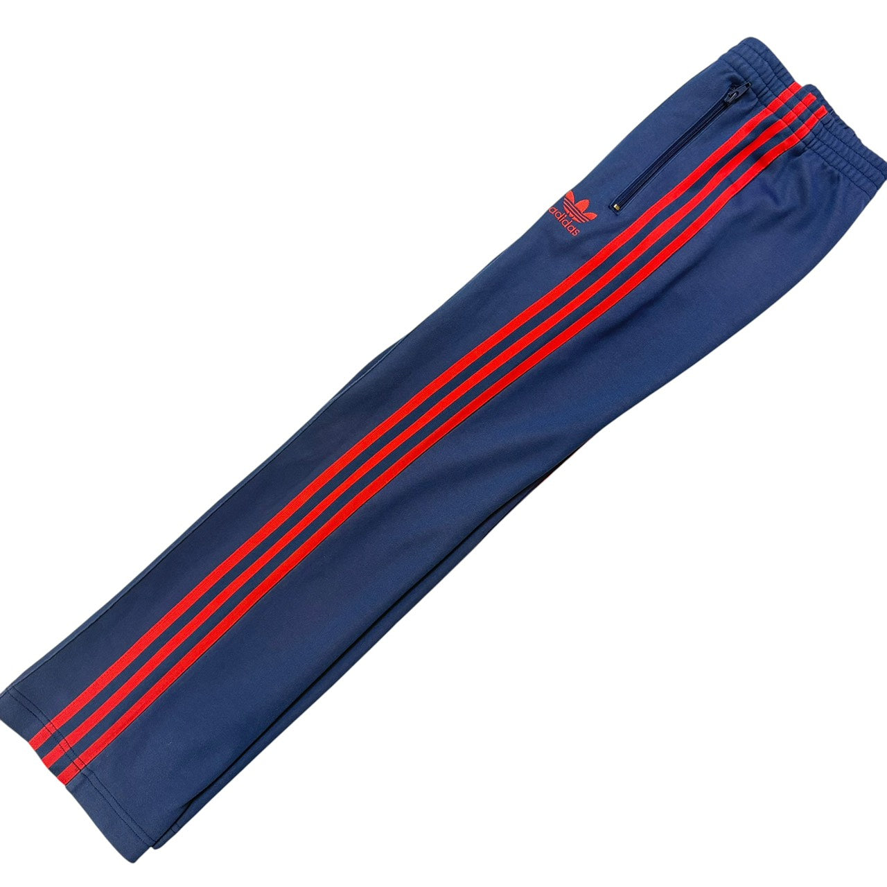adidas アディダス ジャージ ヨーロッパシリーズ トラックパンツ ネイビー（レッドライン） S