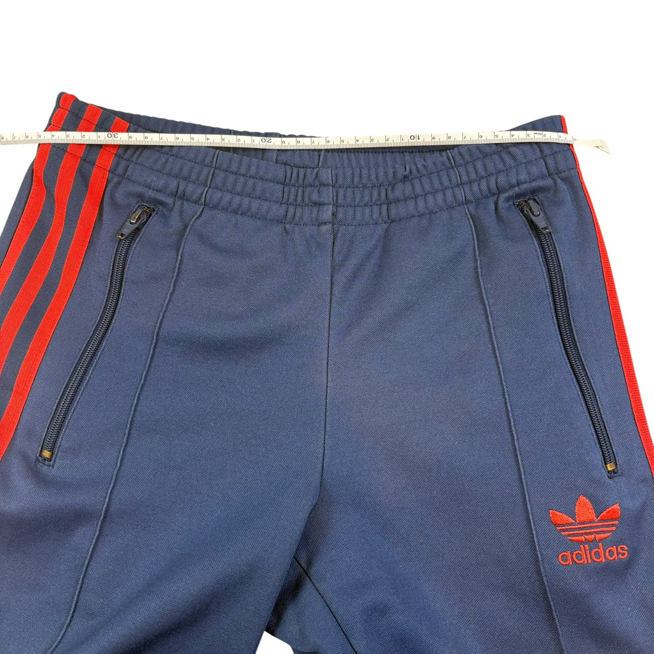 adidas アディダス ジャージ ヨーロッパシリーズ トラックパンツ ネイビー（レッドライン） S