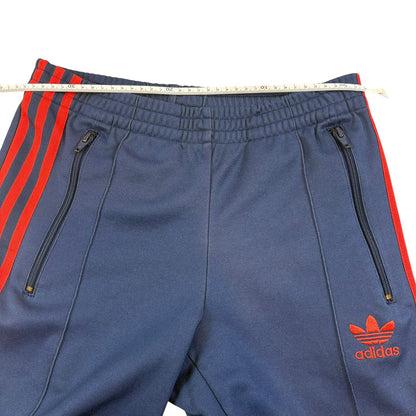adidas アディダス ジャージ ヨーロッパシリーズ トラックパンツ ネイビー（レッドライン） S