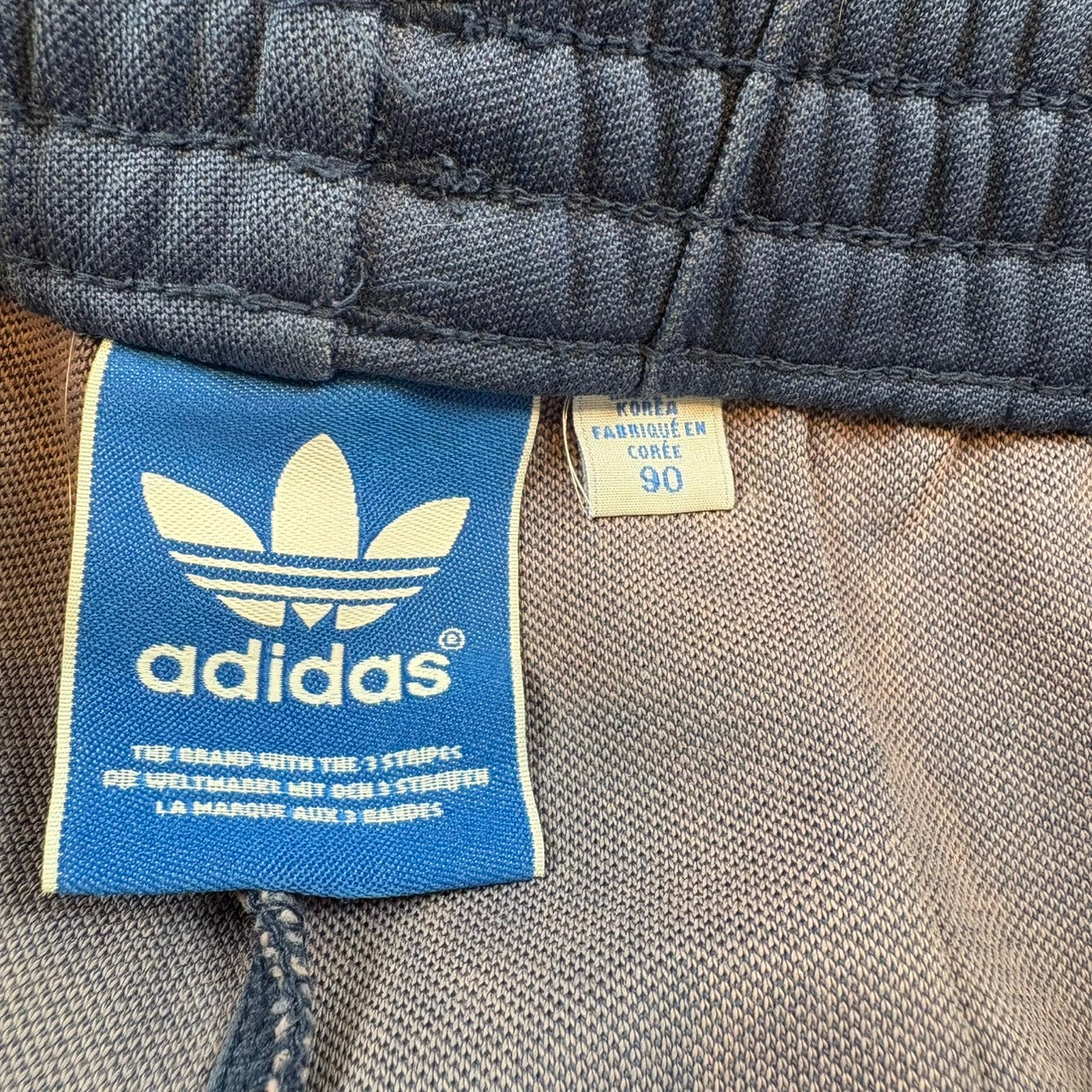 adidas アディダス ジャージ ヨーロッパシリーズ トラックパンツ ネイビー（レッドライン） S